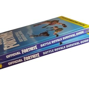 Official Fortnite Battle Royale Survival Guide Hardcover Strategy Book